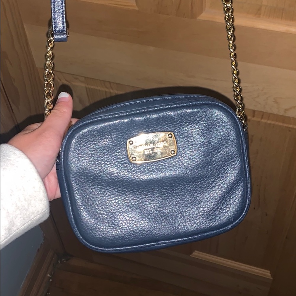 Michael Kors Navy Crossbody!